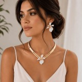 Set colier Flori de zi