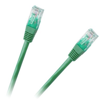 PATCHCORD UTP CAT 6E CCA VERDE 1.5M foto