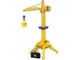 Macara cu telecomanda de jucarie, pentru copii, galbena, LeanToys, 9394