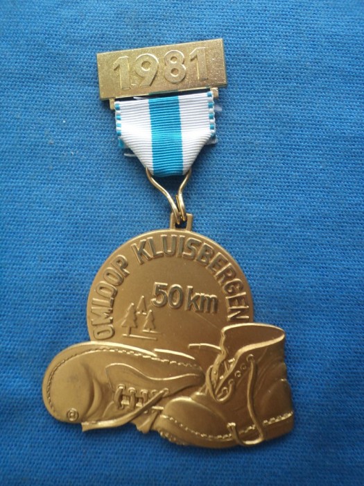 MEDALIE MARS 50 KM/1981