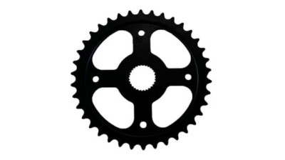 Foaie angrenaj Bafang CW B1 A1 City, 38T, CL 48 mm, pas 1/2 &amp;times; 3/32, negru Ultimate FactoryBikes foto