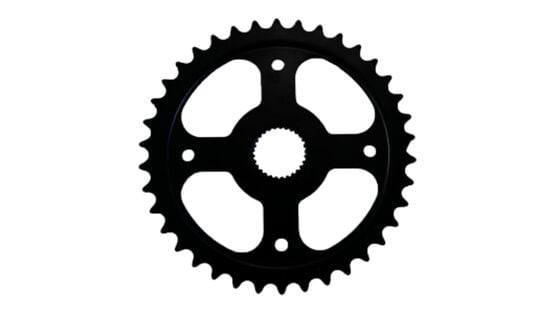 Foaie angrenaj Bafang CW B1 A1 City, 38T, CL 48 mm, pas 1/2 &times; 3/32, negru Ultimate FactoryBikes