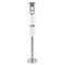 Blender de mana Zass, 600 W, 600 ml, vas plastic, lama inox, 2 viteze, accesorii incluse, Alb