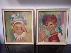 Tablouri vechi decor RETRO foto