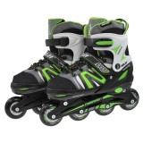 Cumpara ieftin Role Adulti, Reglabile Marko, L 39-42, Negru-Verde Ultimate FactoryBikes