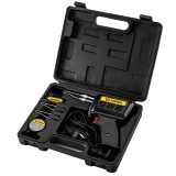 Pistol electric de lipit 150W Topex cu lampa, accesorii si valiza
