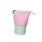 Suport pixuri extensibil pentru scoala, gradinita, Verde/Roz, 8x13-20 cm, ATU-085663