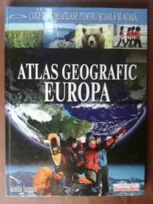 Atlas geografic Europa- Denis Sehic foto