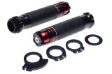 Set mansoane moto, aluminiu si cauciuc, culoare rosu/negru Cod Produs: MX_NEW AW566079