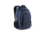 Ghiozdan ergonomic pentru scoala,model Classic Cationic Blue,43x32x20 cm, Pulse