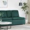 vidaXL Modul central canapea modulară cu perne, verde &icirc;nchis, 100 cm