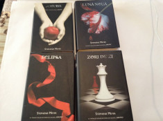 Stephenie Meyer - Seria Amurg (4 volume, cartonate)--rf17/4 foto