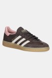 adidas Originals sneakers din piele &icirc;ntoarsă Handball Spezial culoarea maro, JR0852