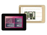 Afișaj TFT 3,5" 320x480 4D Systems cu 8MB PSRAM și 16MB Flash, Luminozitate 295cd/m&sup2;