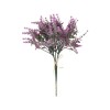 Floare decorativa artificiala, buchet lavanda, mov, 23 cm, ATU-084750, Oem