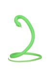 Jucărie șarpe fluorescent verde, 70 cm, elastic, realist