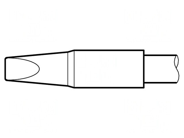 V&acirc;rf Șurubelniță 3,2x1,2mm Longlife C245811