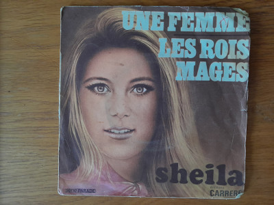 DISC vinil -SHEILA -Les Rois Mages. UNE Femme foto