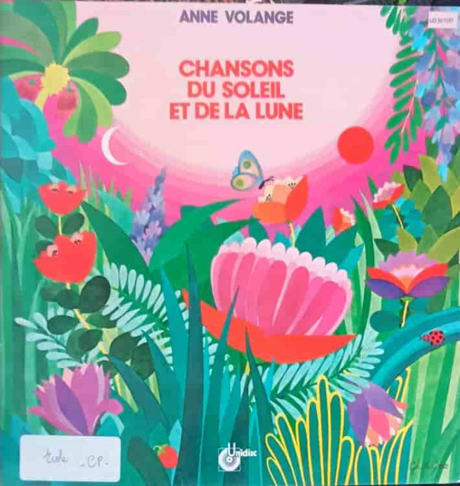 Disc vinil, LP. Chansons Du Soleil Et De La Lune-ANNE VOLANGE