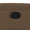 Fotoliu rabatabil, maro, material textil - 9