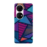 Husa compatibila cu Huawei Mate 40 model Artistic polygon fill, Silicon, TPU, Viceversa, Transparent, Carcasa