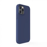 Husa Silicon Albastru Inchis pentru iPhone 13 Pro Max - Protectie Antizgarieturi si Impact