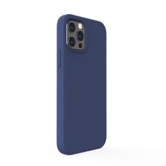 Husa iPhone 13 Pro Max Silicon Albastru Inchis
