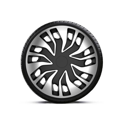 SET CAPACE ROTI 15` SILVER&amp;amp;BLACK FAST VAN foto
