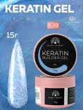 Gel pentru modelarea unghiilor 15 g, Keratin Builder Gel, K38
