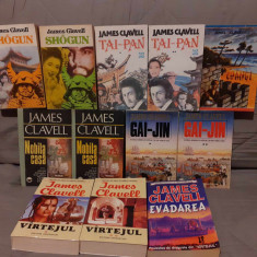 SHOGUN/TAI PAN/CHANGI/NOBILA CASA/GAI JIN/VARTEJUL/EVADAREA-JAMES CLAVELL