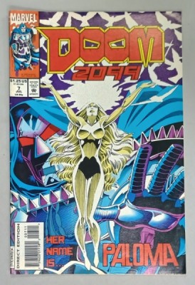 DOOM 2099 , HER NAME IS ...PALOMA , BENZI DESENATE , 1993 foto