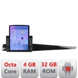 Navigatie Renault Laguna 3 Tip Tesla Android radio gps internet 8core 4G 4+32 kit-laguna+EDT-E710 CarStore Technology