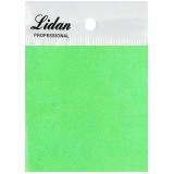 Cumpara ieftin H&acirc;rtie decorativă, colorată pentru unghii - verde mentă cu sclipici, INGINAILS