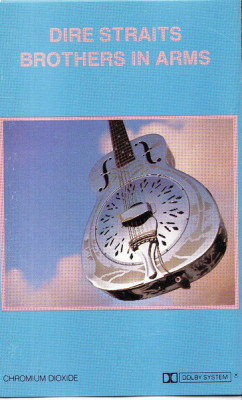 Casetă audio Dire Straits &amp;ndash; Brothers In Arms, originală foto