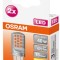 Ledpin40 cl 4,2w/827 230v g9 fs2 osram