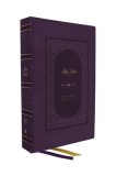 KJV Bible, Giant Print Thinline Bible, Vintage Series, Leathersoft, Purple, Red Letter, Comfort Print: King James Version: King James Version