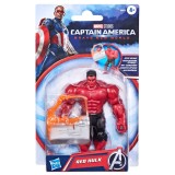 Figurina articulata, Avengers, Captain America Hulk Rosu, 10 cm, G0072, Marvel