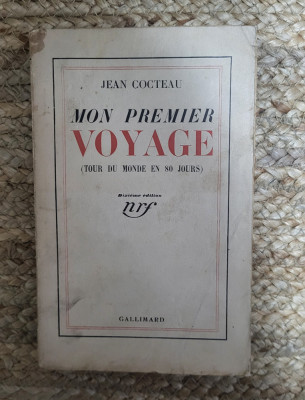 Jean COCTEAU-MON PREMIER VOYAGE,1936 foto
