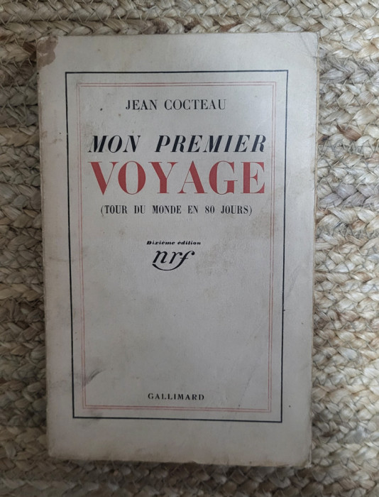 Jean COCTEAU-MON PREMIER VOYAGE,1936