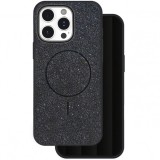 Husa MagSafe pentru Apple iPhone 14 Pro, OEM, Glitter Thin Mag, Neagra