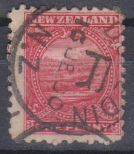 NEW ZEALAND, 1900, stampilat (G1)