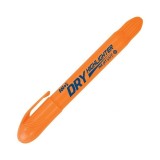 Textmarker uscat pentru evidentiere notite,varf durabil,portocaliu fosforescent