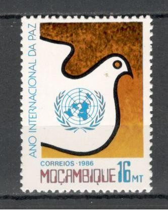 Mozambic.1986 Anul international al pacii DX.73