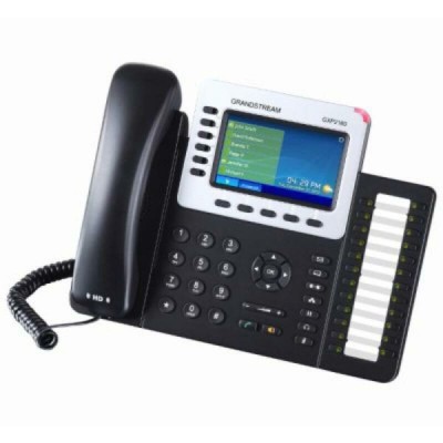 Telefon fără Fir Grandstream GXP-2160 Negru foto