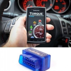 Diagnoza auto (Tester auto) OBD2 Bluetooth Torque ELM327 V2.1 nou 2019 foto