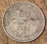 C50 - Moneda foarte veche - Liberia - 50 centi - 1968