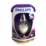 Bec LED Philips, E14, 3.5W, 250 lm, Clasa energetica A+, lumina alba calda (2700K)