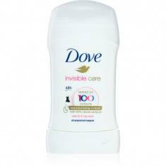 Dove Invisible Care Antiperspirant deodorant solid împotriva petelor albe fară alcool Water Lily & Rose 40 ml
