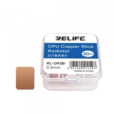 Pad Termoconductor Relife RL-093B, 0.3mm, Set 50 bucati foto