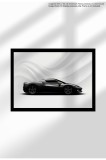 Poster Canvas cu Mașină Sport &ndash; Print Ne&icirc;nramat - Pasionați Auto - 1373 2021 296 GTB | A4 (21 x 29.7 cm)